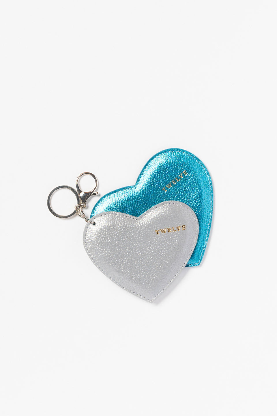 Double Heart Llavero